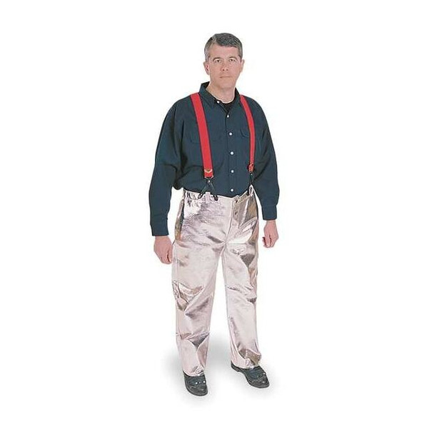 Steel Grip Flame Resistant Pants, XL 15 oz Aluminized Rayon ARL410