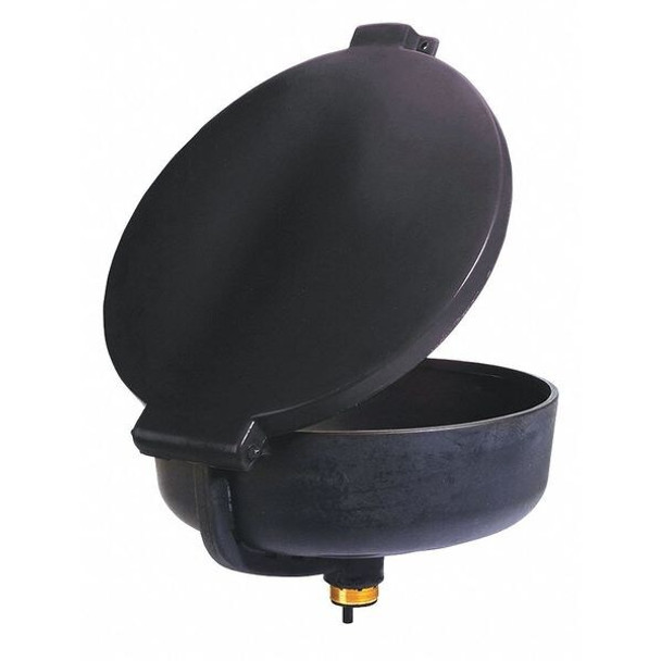 Pig DrumFunnel,11.5inH,Black,Polyethylene DRM138-BK
