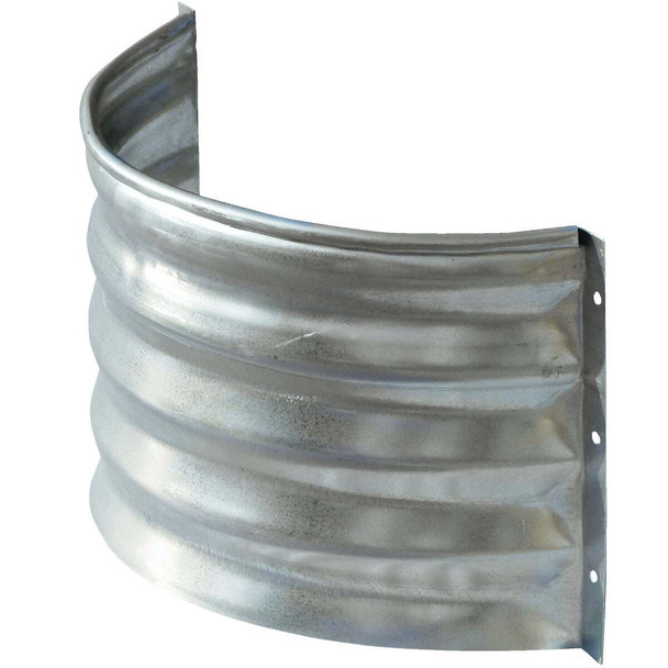 Lux-Right 12 In. x 20 In. Galvanized Foundation Vent Area Wall FV208-12