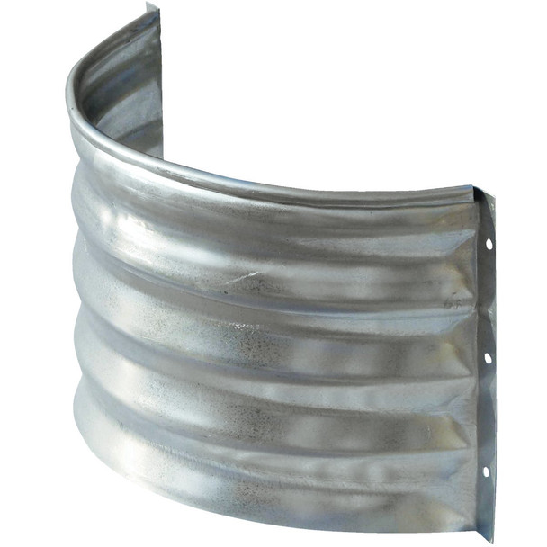 Lux-Right 12 In. x 20 In. Galvanized Foundation Vent Area Wall FV208-12
