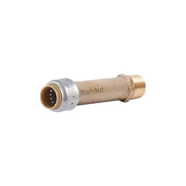 Sharkbite Adapter, Brass, Brass UR3134