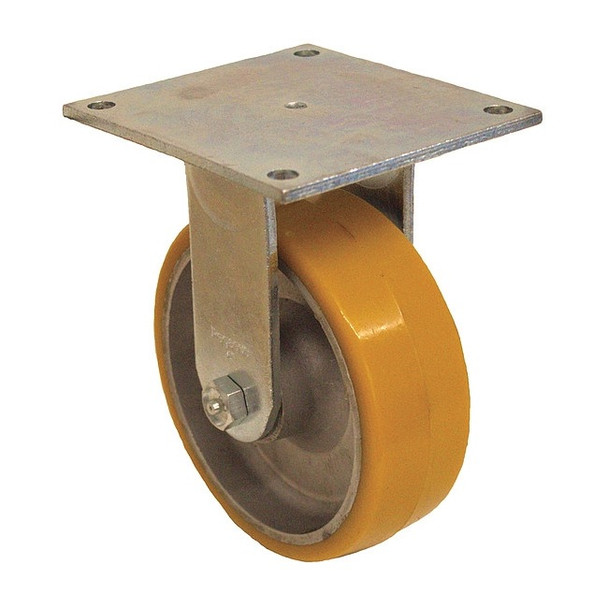 Manufacturer Varies Plate Caster,1250 lb. Ld Rating,Roller P21R-UA060R-15
