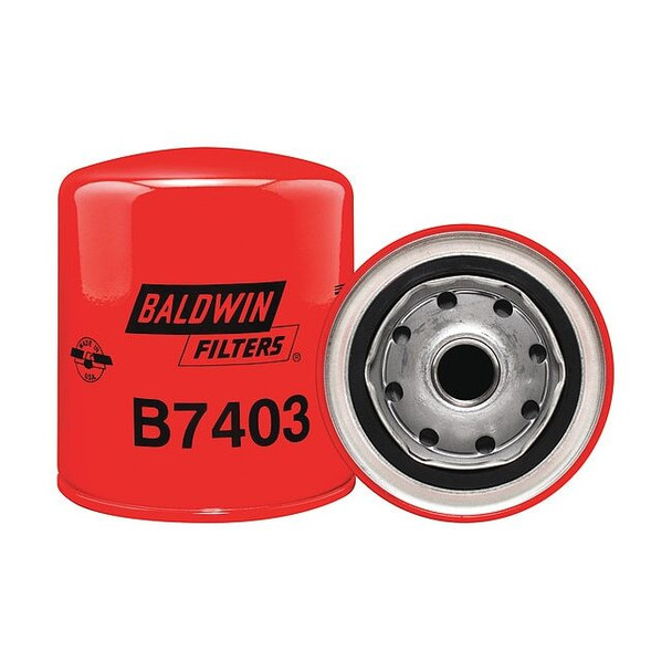 Baldwin Filters Oil Fltr, Spin-On, 4-3/8"x3-11/16"x4-3/8" B7403