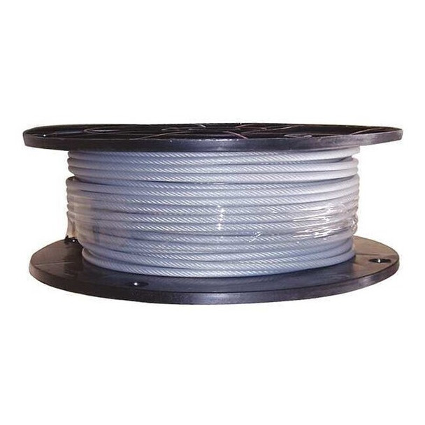 Manufacturer Varies Cable,3/64 in.,25 ft.,7 x 7,Nylon 33RG27