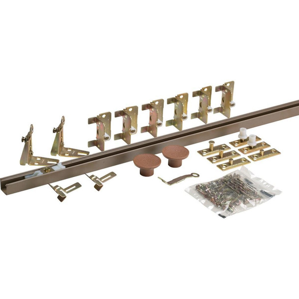 1700486H Johnson Hardware 48 In. 4-Door Folding Door Hardware