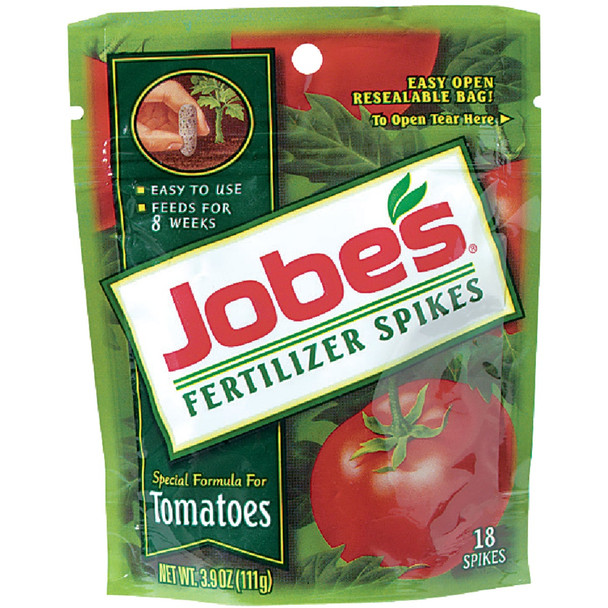 Jobe's 6-18-6 Tomato Fertilizer Spikes (18-Pack) 06005