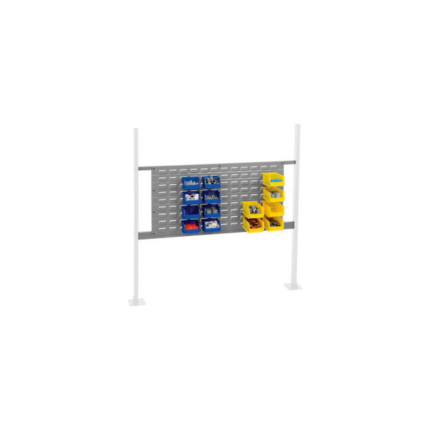 Global Industrial 36"" Louver Panel Kit 48""W Gray