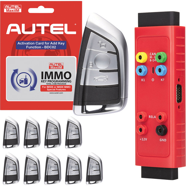 Software card, G-BOX3, 3-button BMW-style IKEY Bundle for BMW G-Chassis vehicles IKEYBRAZ3GB