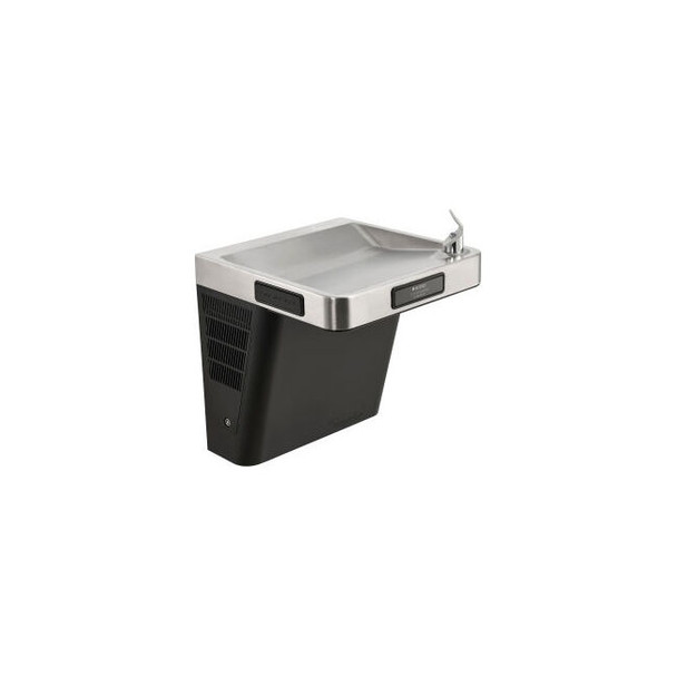 Refrigerated Drinking Fountain Filtered Graphite/Stainless Steel by Global Indus