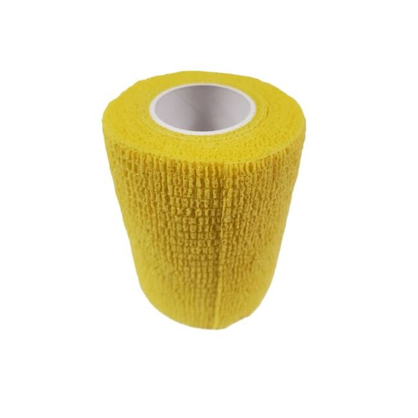 First Voice Self-Adhesive Bandage, 3" x 5yds (10-Pack), Yellow TS-3183-10Y
