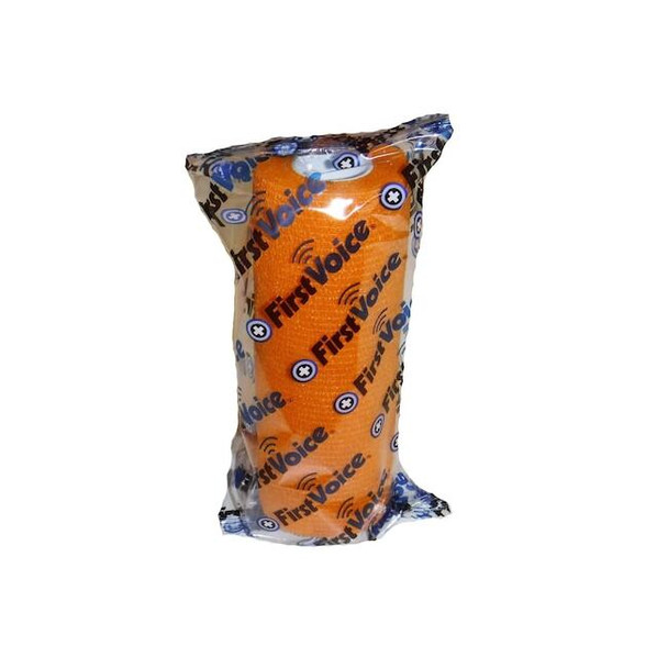First Voice Self-Adhesive Bandage, 5" x 5yds (8-Pack), Orange TS-3192-8O