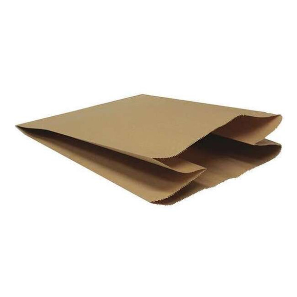 Sani-Liner 4 gal Trash Bags, 12 in x 14 in, Light-Duty, 0.19 mil, Brown SLWS1214