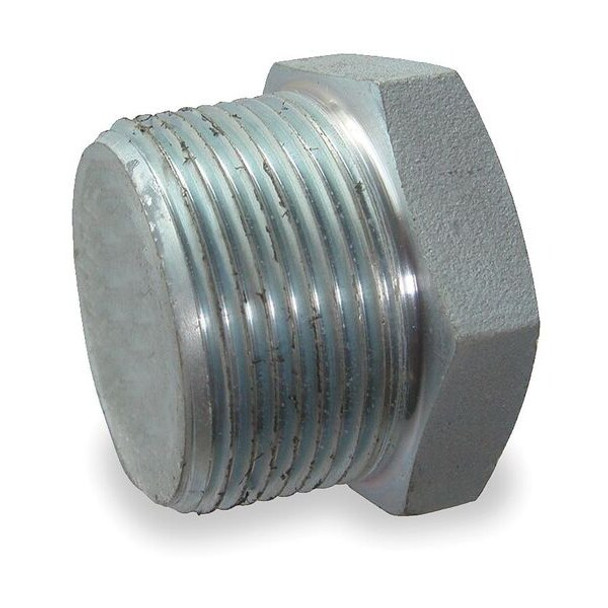 Manufacturer Varies 2" MNPT Galvanized Hex Head Plug 1MPN2