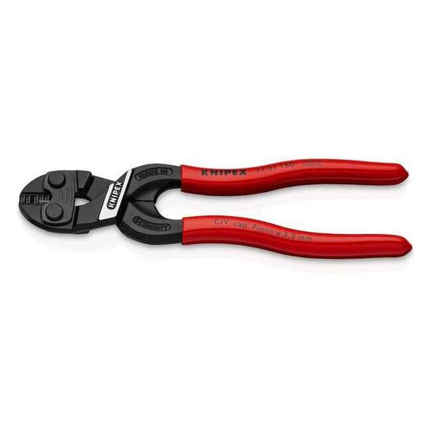 Knipex Bolt Cutter,6-1/4 in L,Steel 71 31 160