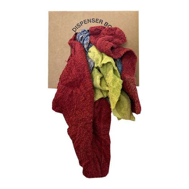 FyterTech Spillfyer™ Mixed Color Cut Terry Reclaimed Towels