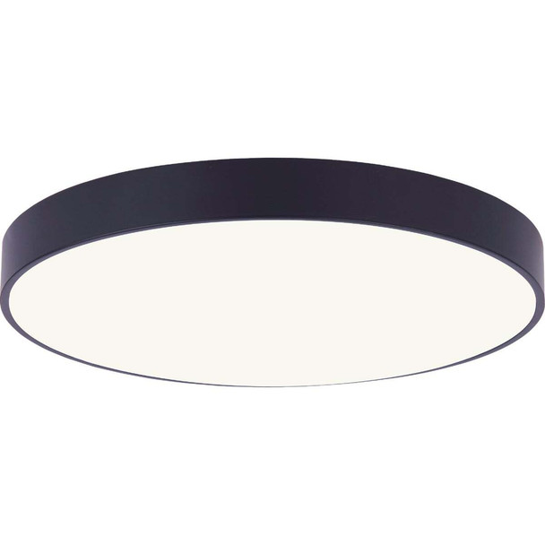 Canarm 8 In. Black Edgeless LED Disc Light Fixture DL-8F-15WS-BK-C