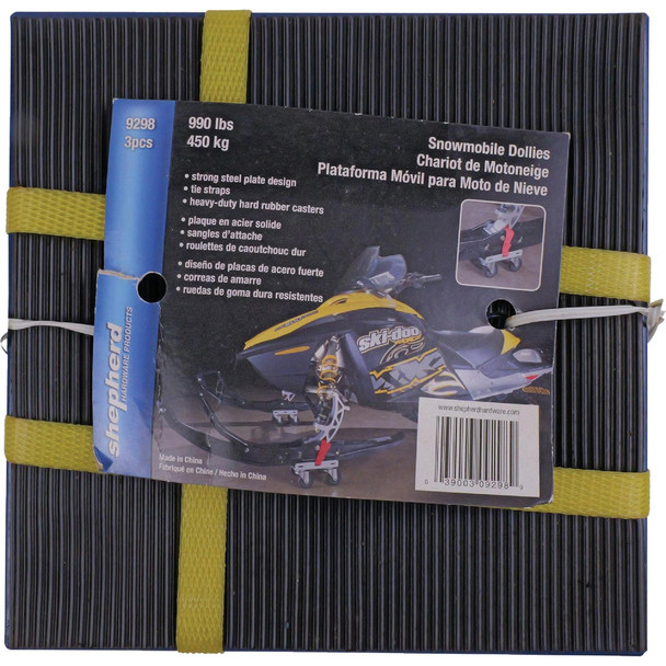 Shepherd Hardware Snowmobile Dolly Set (3-Piece) 9298