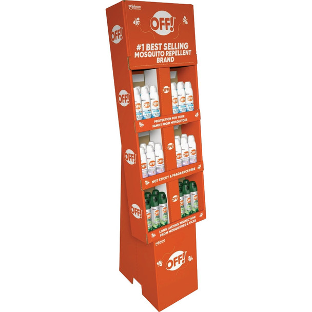 OFF! Adult & Kid's Insect Repellent Display (36-Piece) 387013
