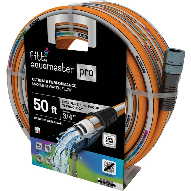 Fitt Aquamaster Pro 3/4 In. Dia. x 50 Ft. Hybrid Hose FTYP3450