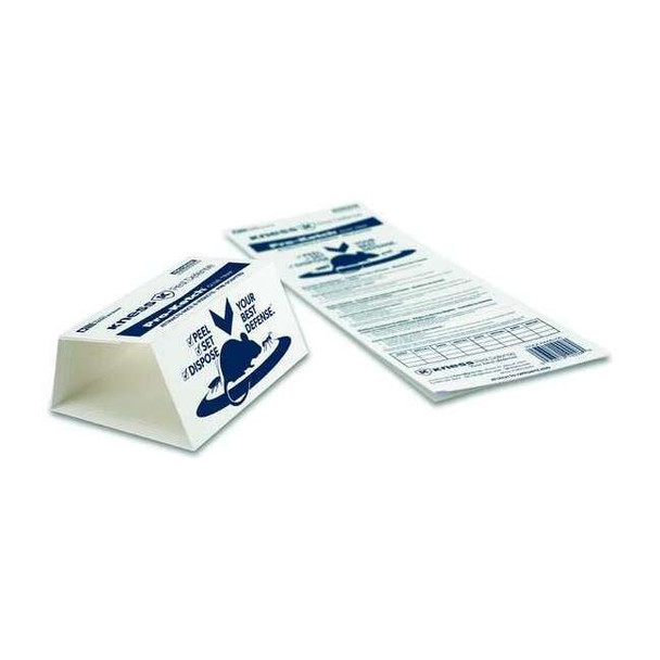 Kness Pest Defense Mouse Trap,4 In. L,4 In. W,PK10 104-0-033