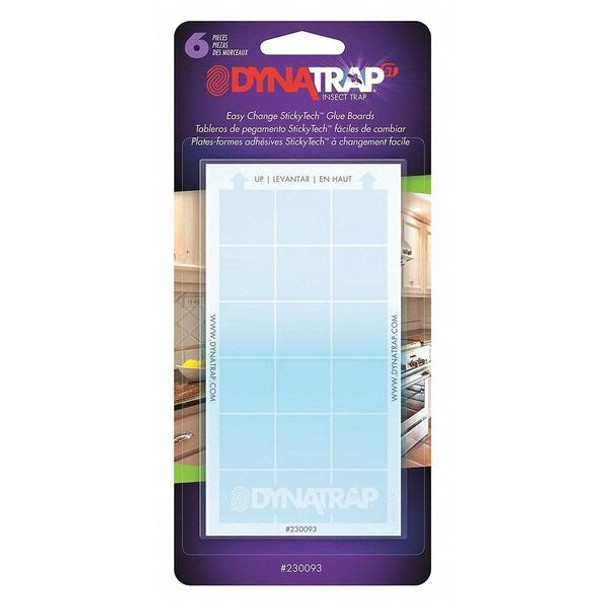 Dynatrap Glue Card,8 3/4 in H,Paper,PK6 230093