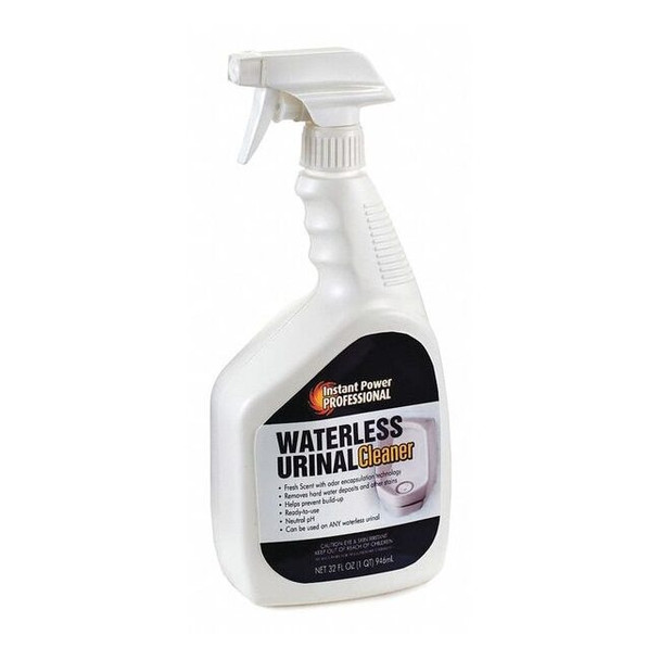 Instant Power Professional Waterless Urinal Cleaner,Clear,32 oz. 8205