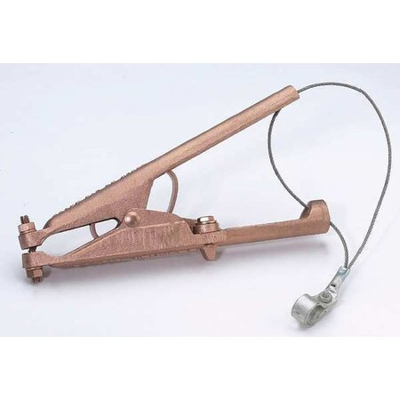 Burndy Static Discharge Clamp,8.9In GIE4CG4