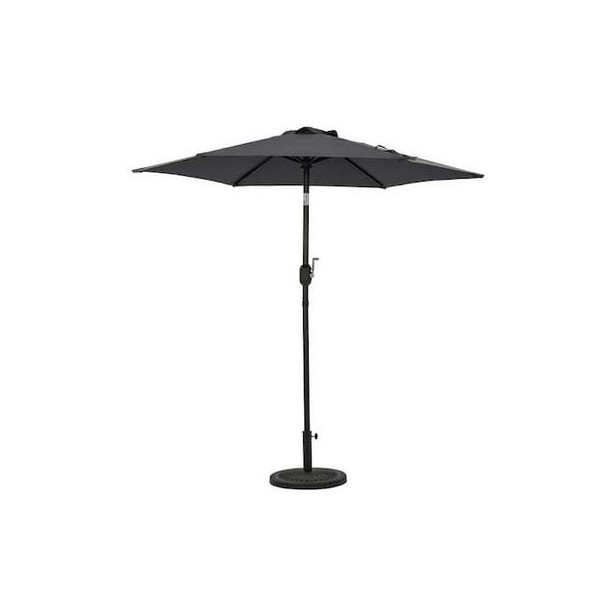 Island Umbrella Hexagon Umbrella Slate Grey NU6827