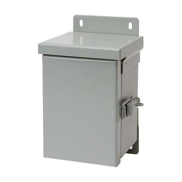 Flush Latch Electrical Enclosures, 20 in H, 6.62 in D, 20 in W, 1, Steel