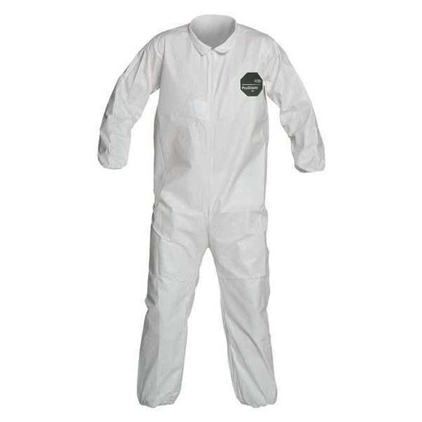 Dupont Coveralls,6XL,Wht,ProShield 50,PK25 NB125SWH6X002500