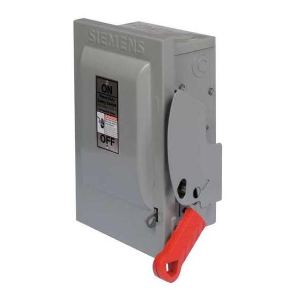 Siemens Nonfusible, Safety Switch, Heavy Duty, 600 V, 3PST HNF364