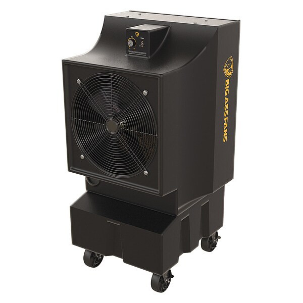 Portable Evaporative Cooler 700/2,800 cfm, 16 gal, Direct Drive
