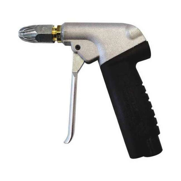 Guardair AirGun,3/8in,FNPT,Zinc,Silver;Black U74HT37