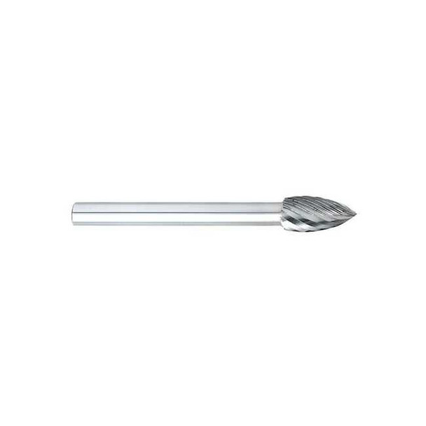 Osg Carbide Bur,Pointed Tree,3/16 in. 920-0009