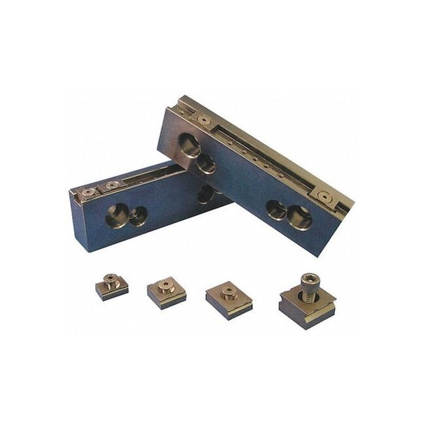 Mitee-Bite Products Steel Vise Jaw Set,Versagrip,6in,PK2 32166