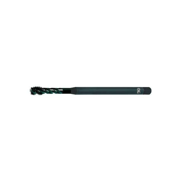 Osg Spiral Flute Tap, #6-32, Plug, UNC, 3 Flutes, Oxide 1766501