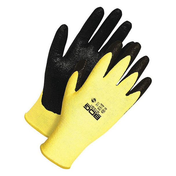 Coated Cut-Resistant Gloves, Cut Level A3 ,Dipped ,Foam Nitrile ,Rough ,M 1 PR