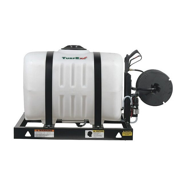 Turfex 100 gal Skid Electric, Polyethylene, 50 ft L Hose, 60 psi Max US1000-1
