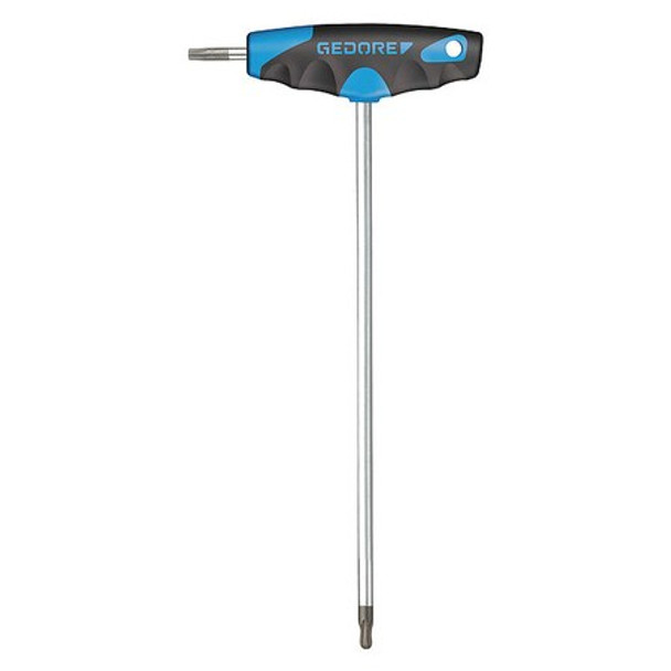 Gedore Torx Key,T Shape,Alloy Steel,5 29/32 in DT 2143 KTX T27