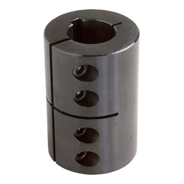 CC-075-075-KW Metric One-Piece Clamping Coupling Recessed Screw with Keyway