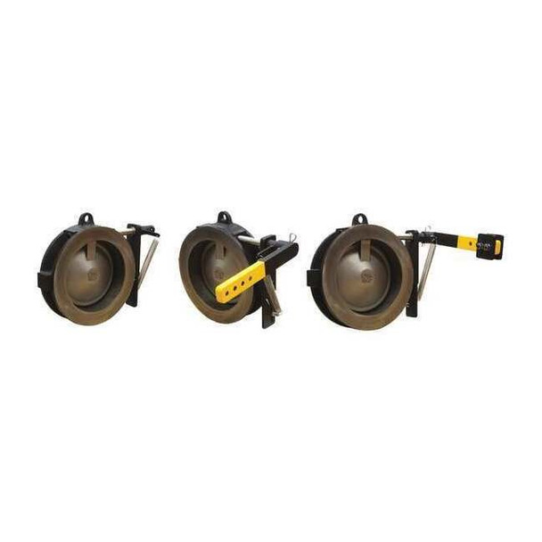 4" Flanged Ductile Iron Spring Spring Wafer Check Valve