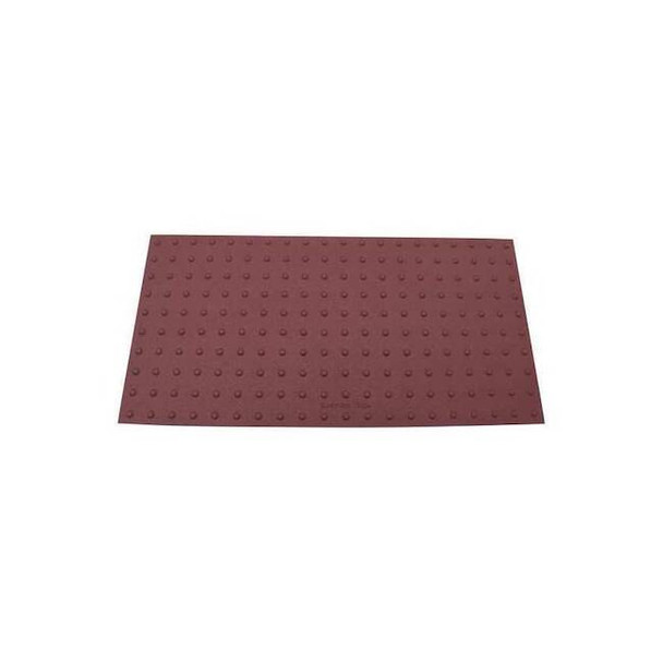 ADA Warning Pad Flexible Cement Red, 2 ft W x 4 ft L, 20 mm Thick