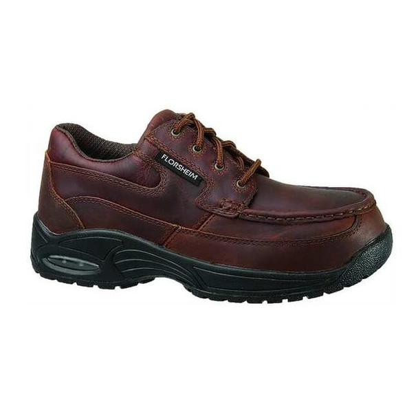 Florsheim FS2430, Men's Oxford Shoe, Composite Toe D, Leather, Copper FS2430