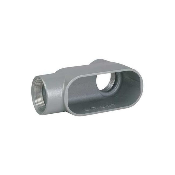 Hubbell Killark Conduit Body,11 cu. in. Capacity,LB Body LB37SA