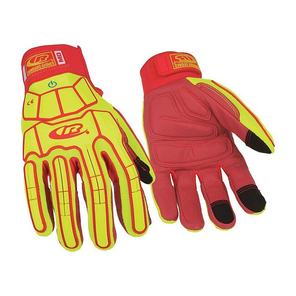 Ringers Gloves Mechanics Gloves, Cut Level A3 ,8 1 PR 167