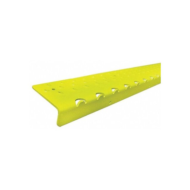 Handi Ramp Stair Nosing Aluminum Yellow, 30 in W x 1/4 in Thick NSN129030YL0