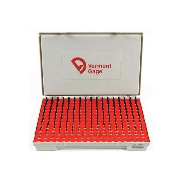 Vermont Gage Pin Gauge Set,Tool Steel,240 pcs. 901300300