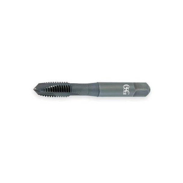 Osg Spiral Point Tap, M8-1.25, Plug, Metric Coarse, 3 Flutes, Oxide 1115710501