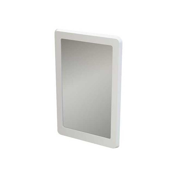 Bestcare 17 1/2 in "H x 14 1/2 in "W, Framed, Mirror, Polymer Resin WH1860-OCC11