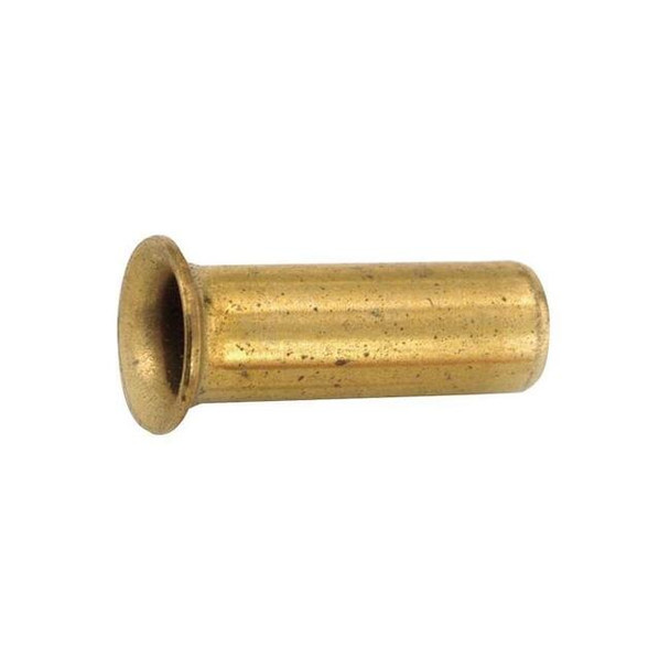 Anderson Metals Tube Insert, 5/8 in, Brass 63NTAX10